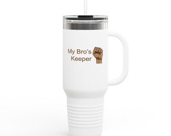 My Bro's Keeper Travel Tumbler