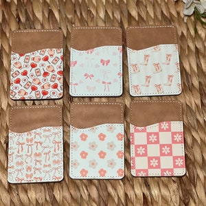 Titular de la tarjeta de la cartera del teléfono / Stick en la cartera del teléfono / Titular de la tarjeta / Cartera de la tarjeta / Cartera de la tarjeta / Stick en el titular de la tarjeta