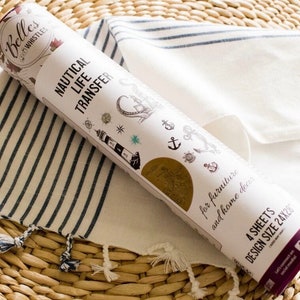 Transferencia para frotar de Dixie Belle de Nautical Life