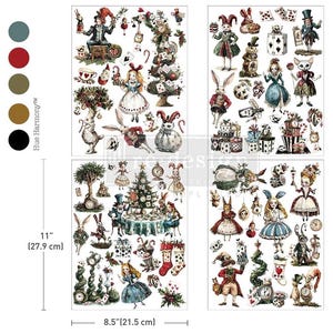 Redesign by Prima Small Transfer Whimsical Holiday Dreams