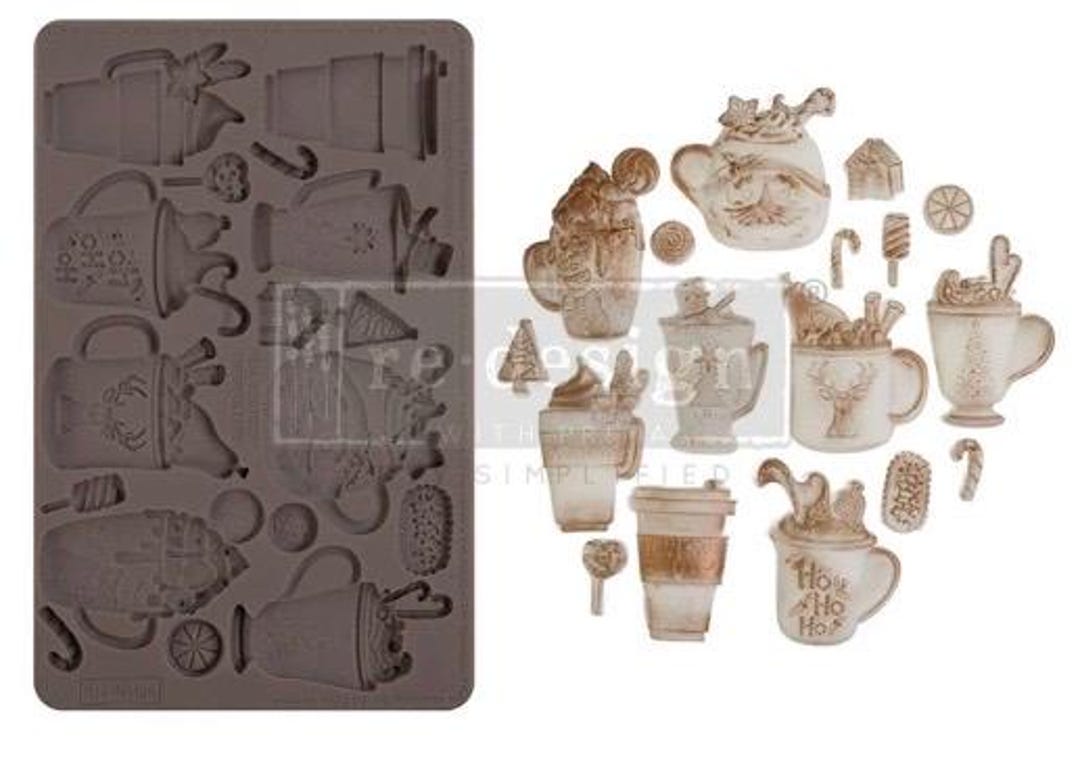 Redesign With Prima -cheerful Cups DECOR Mould - Etsy