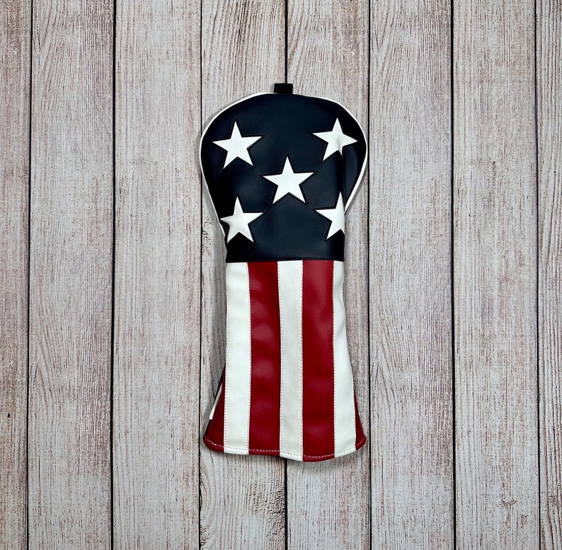 Driver Golf Headcover Motorcycle Helmet USA Custom Etsy