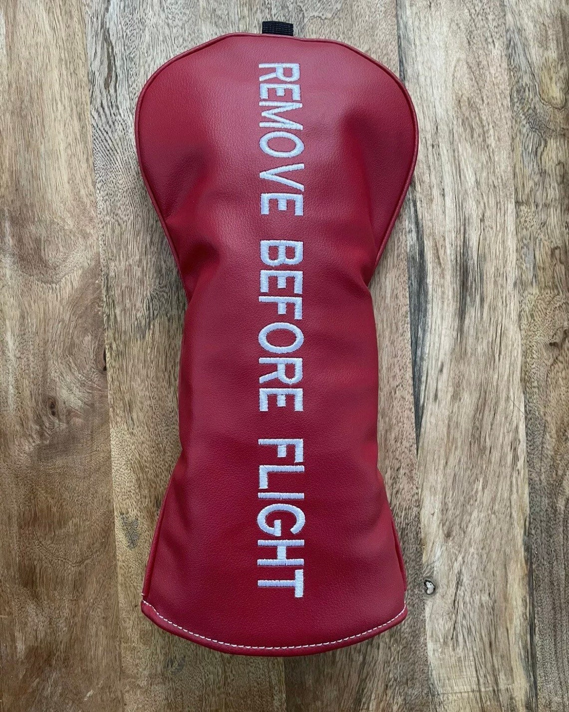 Golf Head Cover Driver Headcover Remove Before Flight Etsy