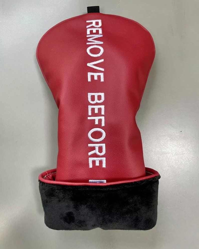 Golf Head Cover Driver Headcover Remove Before Flight - Etsy