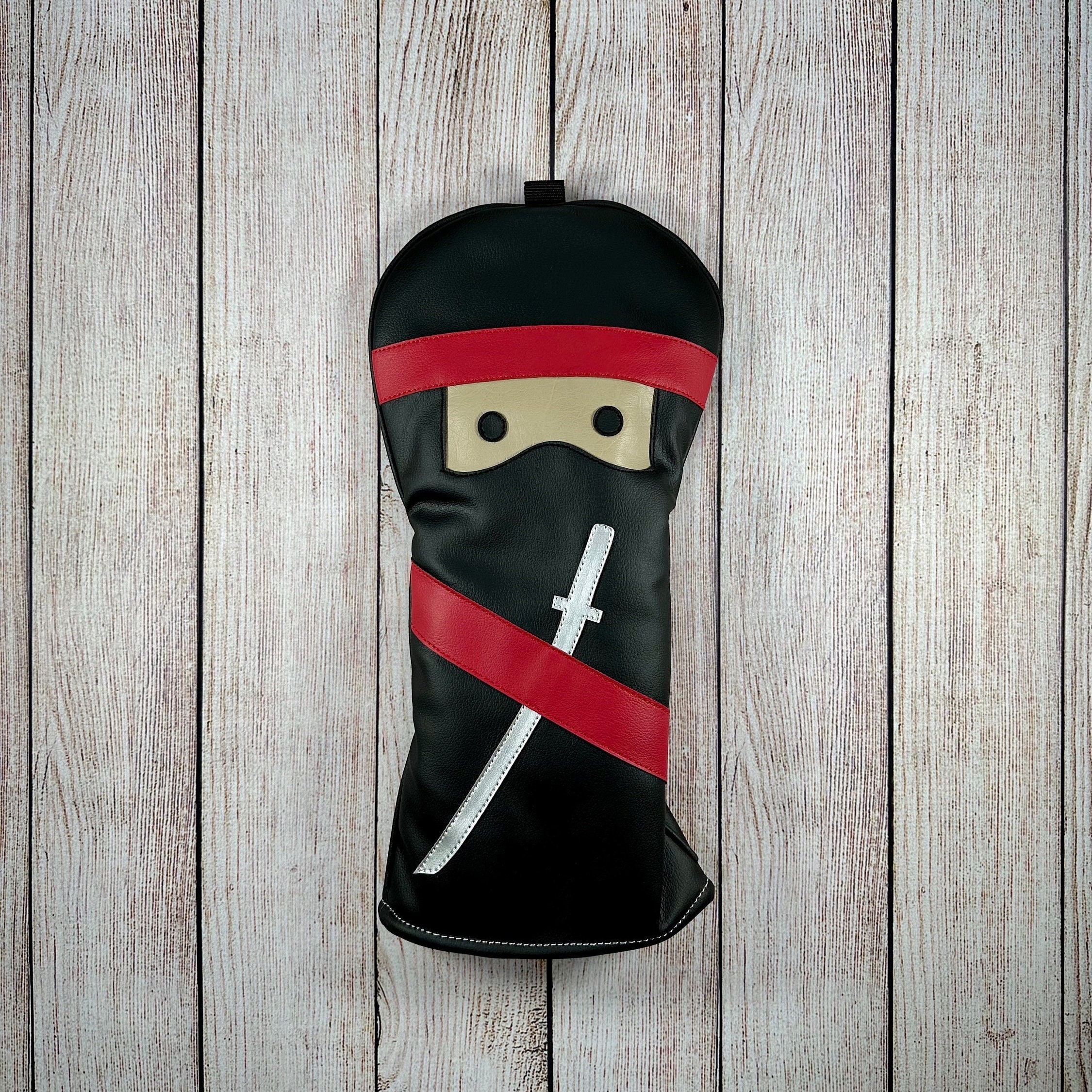 Driver Golf Headcover Ninja Headcover Custom Handmade Etsy