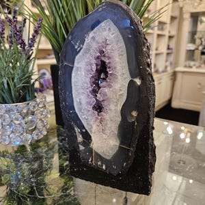 Amethyst, Cave, Cathedral, Amethyst Geode, Healing Crystal, Home Decor, Gift (22)