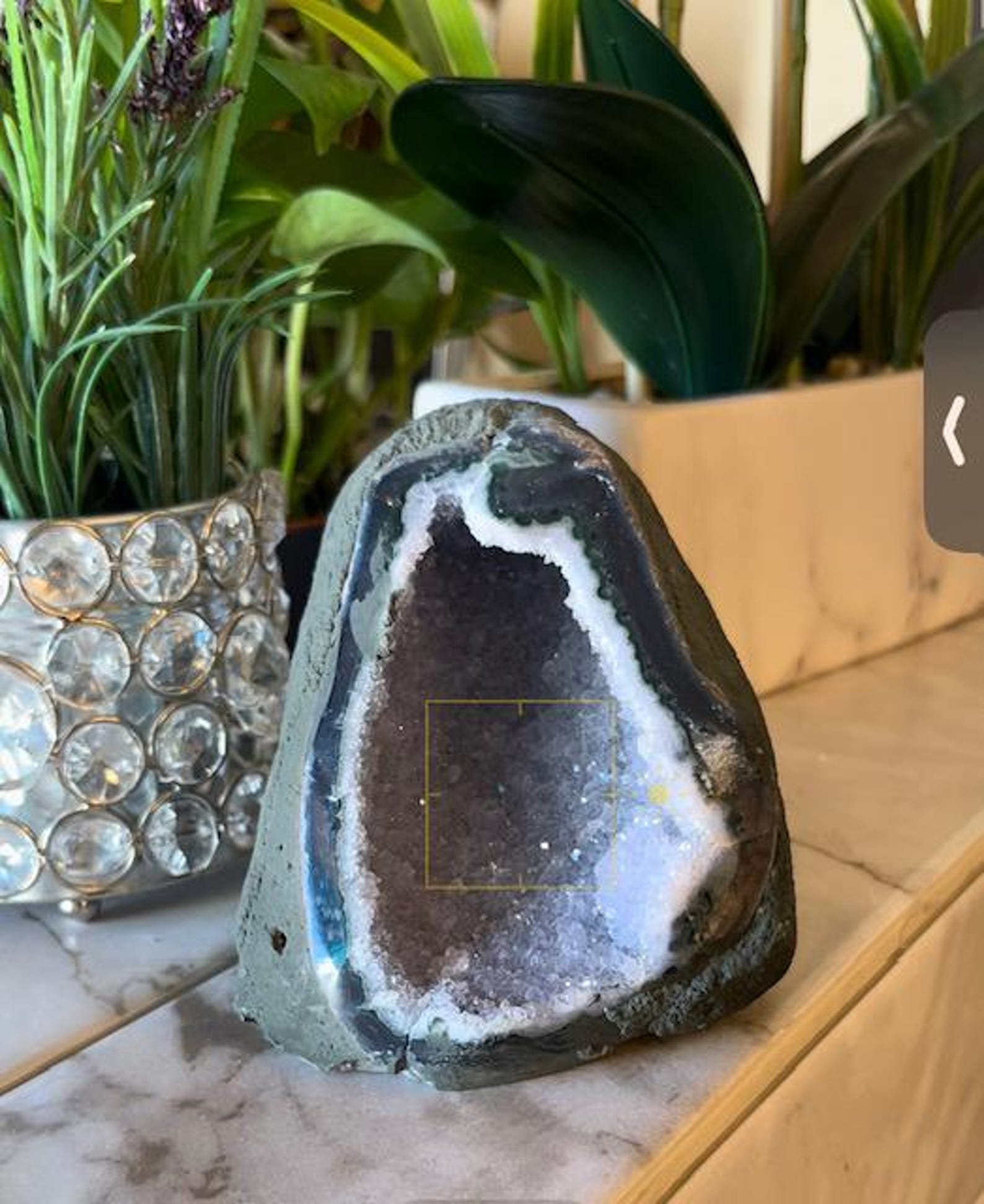 gray-amethyst-amethyst-geode-druzy-geode-healing-crystal-home-decor
