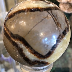 Septarian Sphere, Septarian Orb, Dragon Stone, Septarian, Healing Stone, Home Decor
