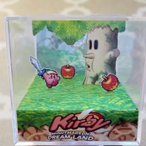 Diorama del Bosque Susurrante de Kirby: Pesadilla en el País de los Sueños