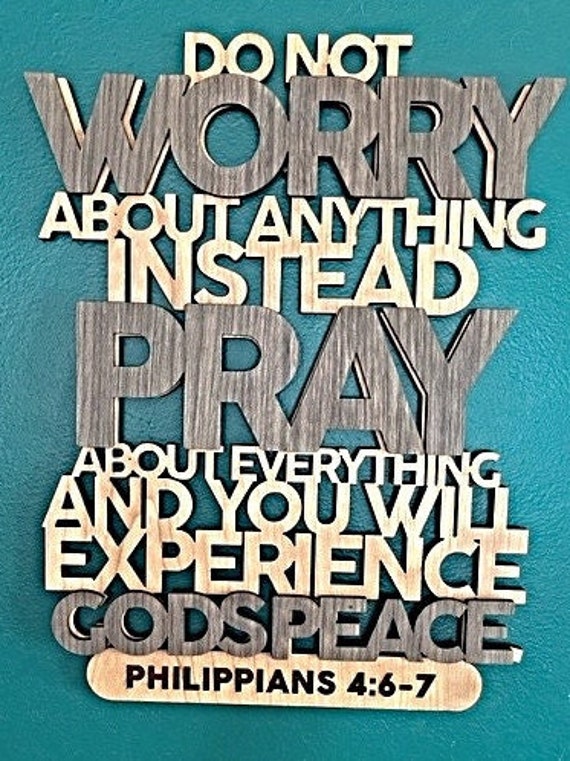 Philippians 4:6-7 {Wood Craft} Philippians 4:6-7 {Wood Craft}