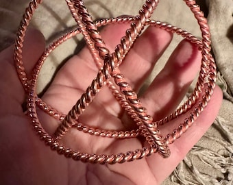 Esfera e/ou pulseira geradora de campo de anel tensor de cobre