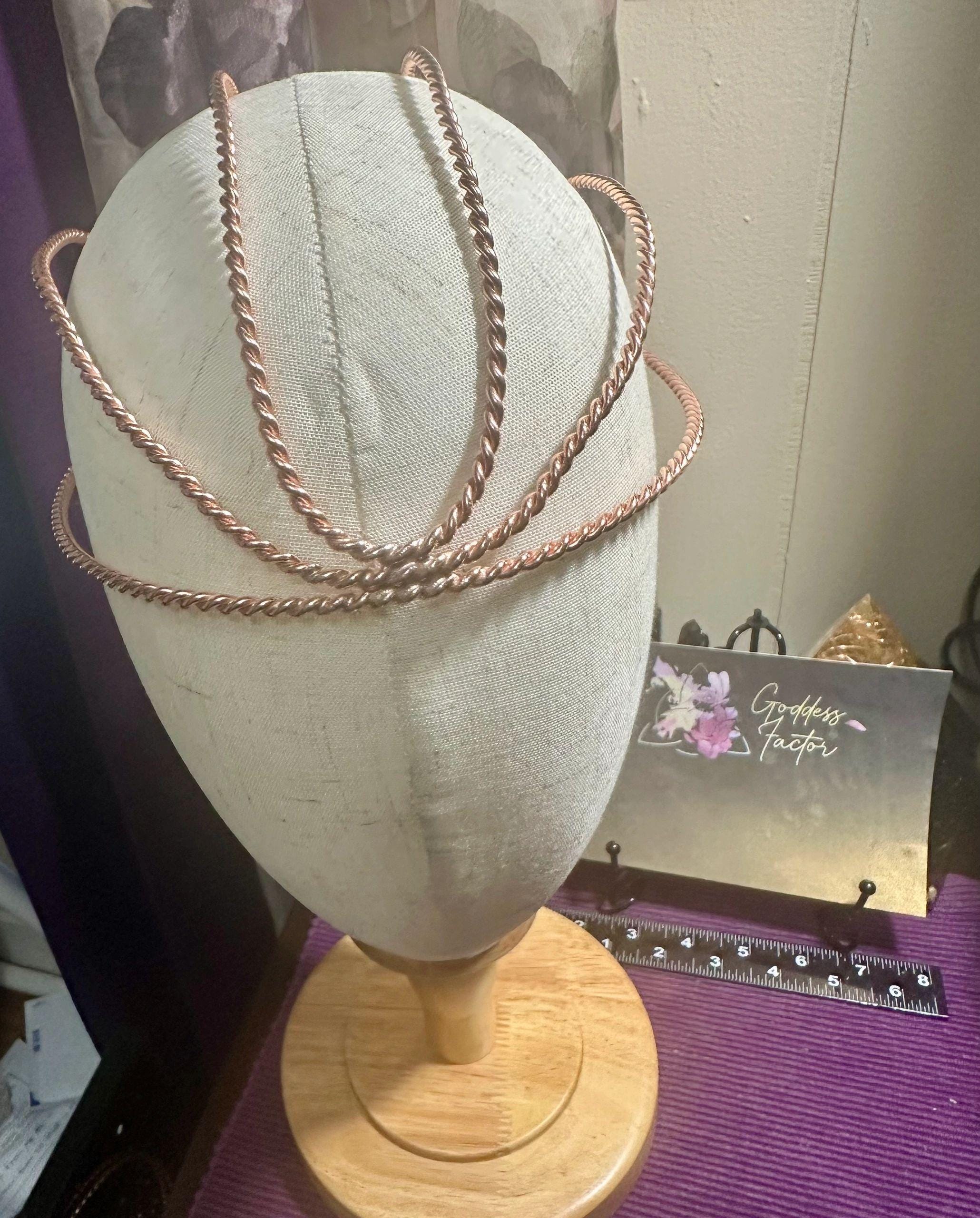 Copper Tensor Ring Head Mask/cap - Etsy