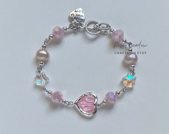Wish Upon a Star Pearl Bracelet