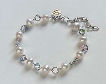 Confetti Pearl Bracelet