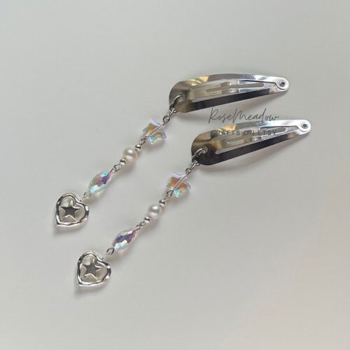 ☆関税込☆VINTAGE HOLLYWOOD★Shooting Star Hairpin★ Shooting Star Hair Clips X 2 - Etsy