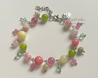 Strawberry Quartz Bracelet