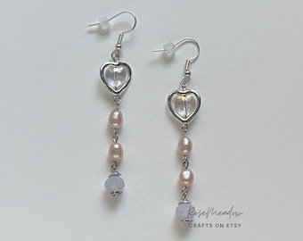 Champagne Pearl Earrings