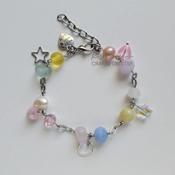 Yellow Butterfly Childrens Charm Bracelet Sterling Silver Made with Swarovski(R) Crystals Yellow Butterfly Childrens Charm Bracelet Sterling Silver Made with Swarovski(R) Crystals