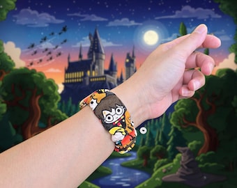 Handmade Kawaii Wizard Scrunchie Watch Band