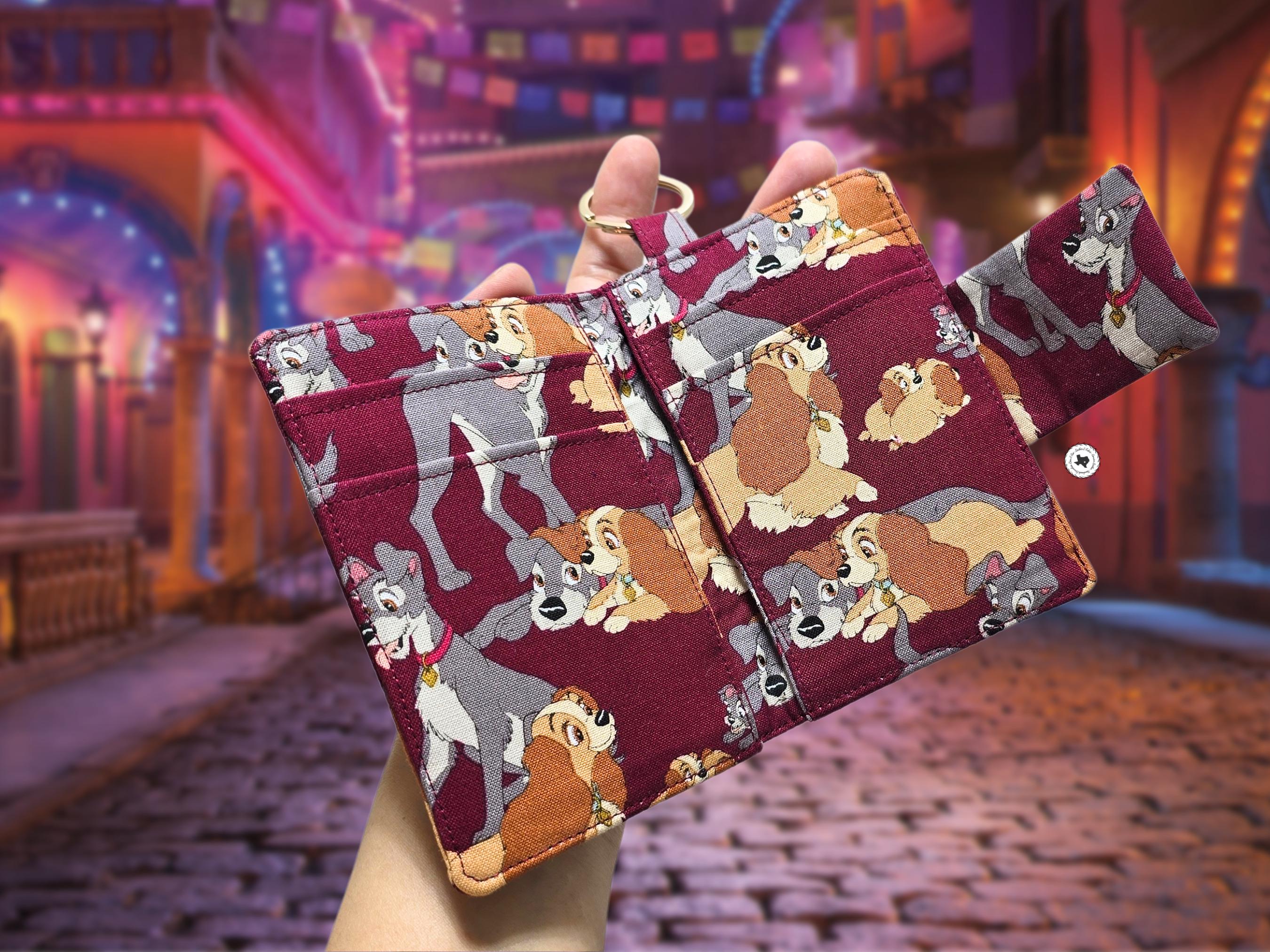 Disney Lady & the Tramp card holder Disney Lady and the Tramp Family Portrait Wallet - BoxLunch  main image 2