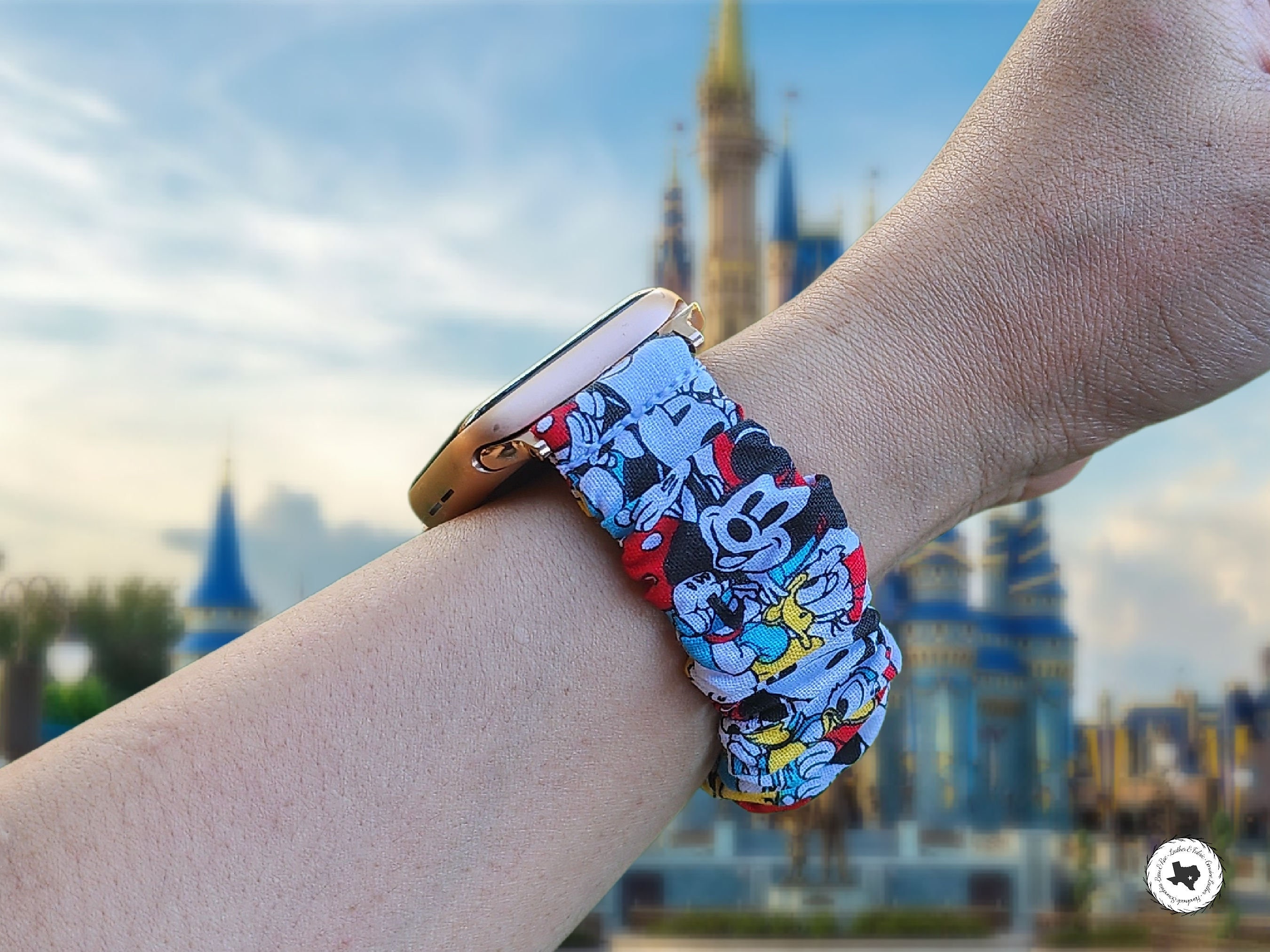 Apple Watch Band Scrunchie Mickey