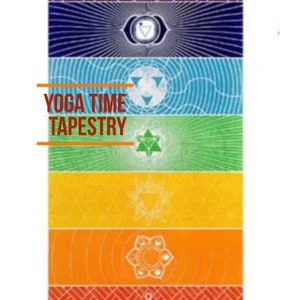 Mata do medytacji jogi Seven Chakra, gobelin, koc, wystrój domu Zen - styl Boho
