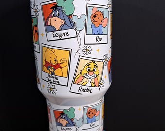 Vaso de Winnie Pooh y sus amigos