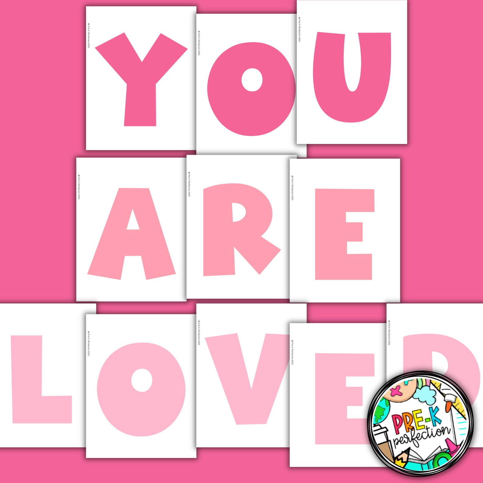 You Are Loved Bulletin Board February Bulletin Board Etsy