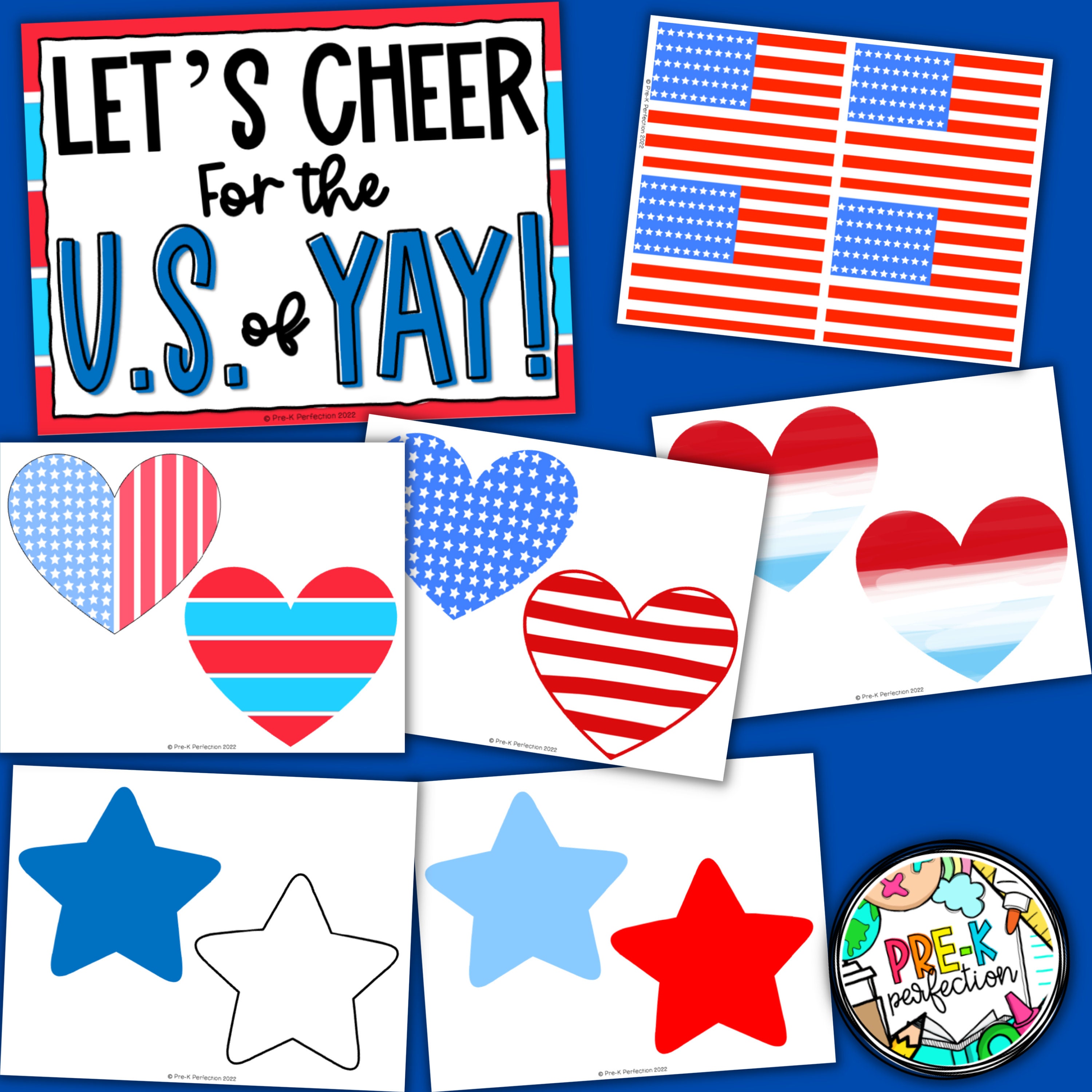 EDITABLE American Flag Door Decor | Memorial Day, Fourth of July ...