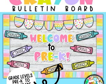 Welcome Back to School Bulletin Board | Back to School Bulletin Board | Digital Download | Bulletin Board Kit