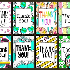 PRINTABLE Thank You Cards | DIGITAL DOWNLOAD
