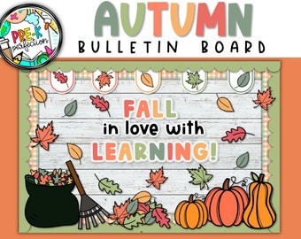 Bulletin Board Kit: Herbst Klassenzimmer Dekor (Digitaler Download)