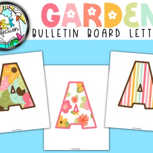 Garden Classroom Decor | Classroom Motivation Station | Affirmation Station | Flower Rainbow Classroom Decor