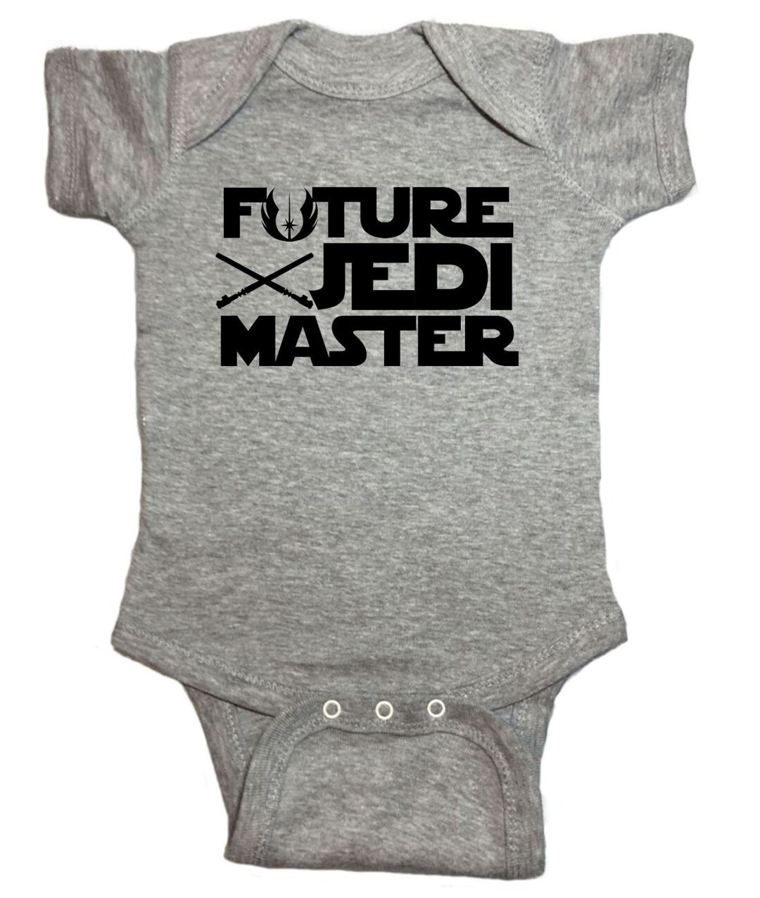 Star Wars Baby Onesie future Jedi Master Baby Etsy