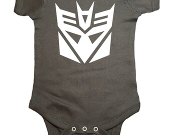 Transformers Baby Onesie "Logo" Baby Clothes