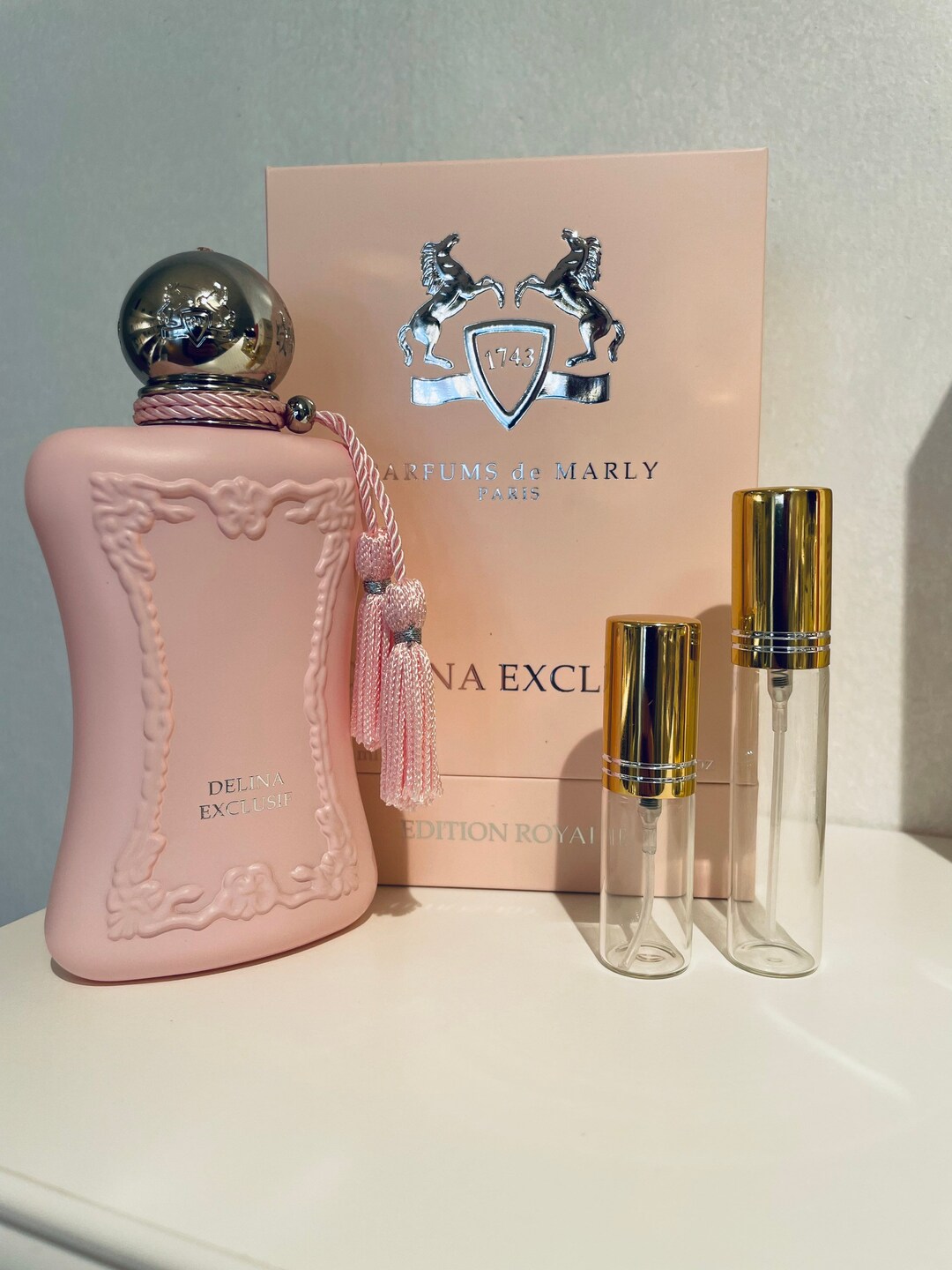Delina Exclusif Parfums De Marly Decant Travel Sample Size Etsy Canada