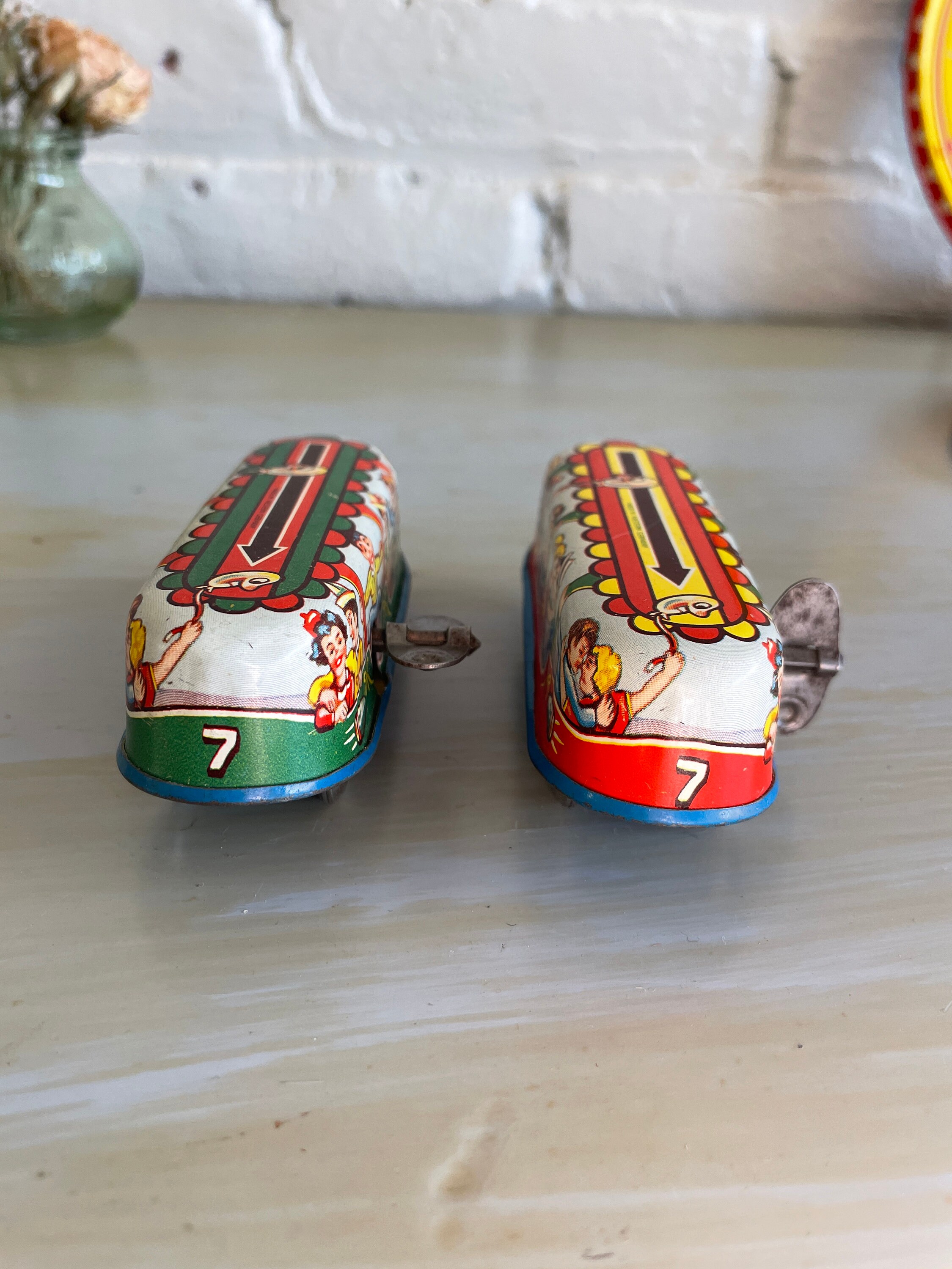 Technofix Toboggan Tin Track Set - Incomplete Set - Etsy
