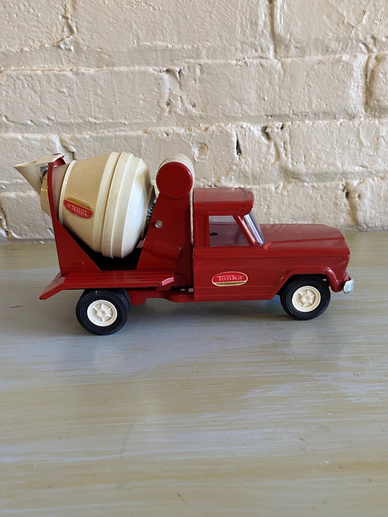 Vintage Tonka Cement Truck Toy Etsy