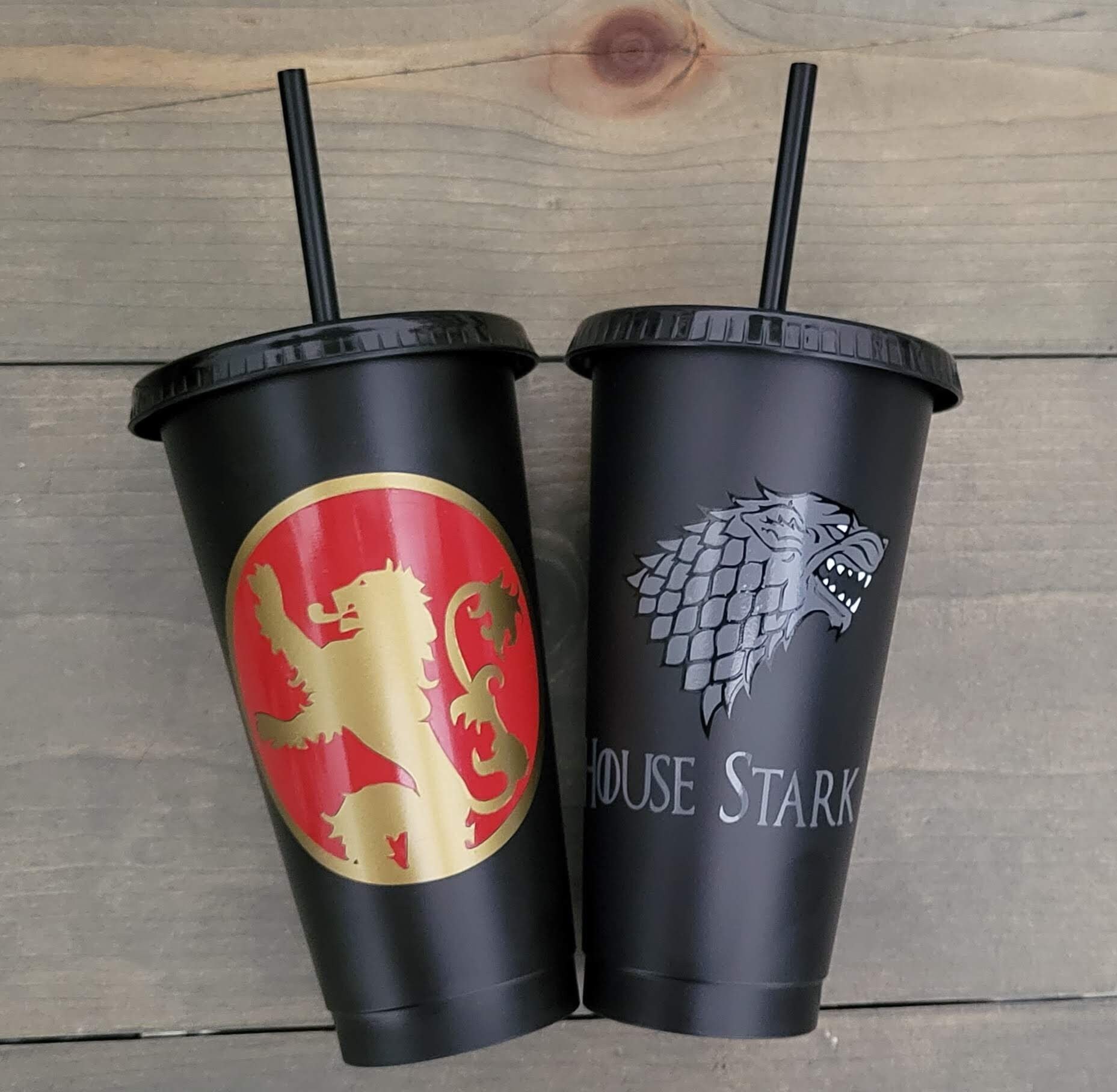 Game of Throne Inspired Cups. Dragon Inspired Cold Cups Etsy