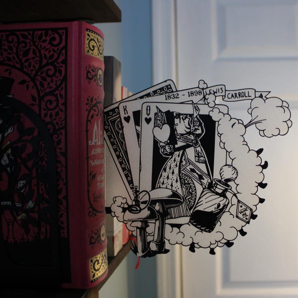 PRE-ORDER* Bookshelf Tab- Lewis Carroll/ Alice in Wonderland