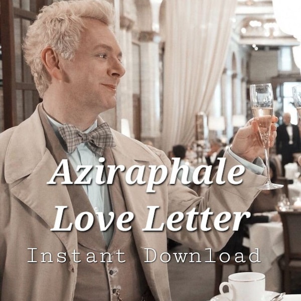 Romantic Email From Aziraphale (Download)