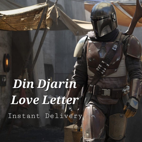 Romantische e-mail van Din Djarin (download)