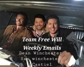 Weekly Emails from Team Free Will Member