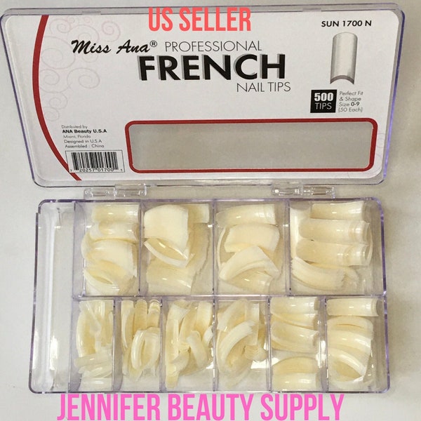 Nail Tips, Artificial Nail, Acrylic Nail, Tips, Gel Nail Tips | Miss Ana | Jennifer Beauty Supply