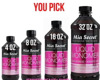 Mia Secret Liquid Monomer Acrylic | Jennifer Beauty Supply