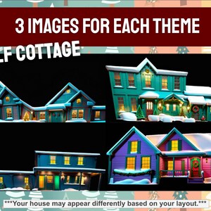 Christmas Projection Mapping Facade Pack! - PACK 3 - Three Themes ...