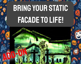 Projection Mapping Facade Animation! - Animate your favorite facade! (ADD-ON)