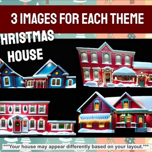 Christmas Projection Mapping Facade Pack! - PACK 2 - Three Themes ...