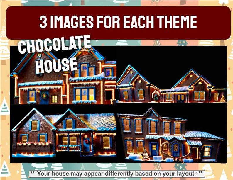 Christmas Projection Mapping Facade Pack! - PACK 1 - Three Themes ...