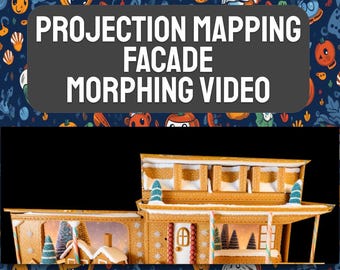 Projection Mapping Facades to Morph Video! - A Morphing Video Created for your House!